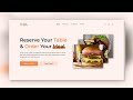 Figma Speed Art - Restaurant Landing Page