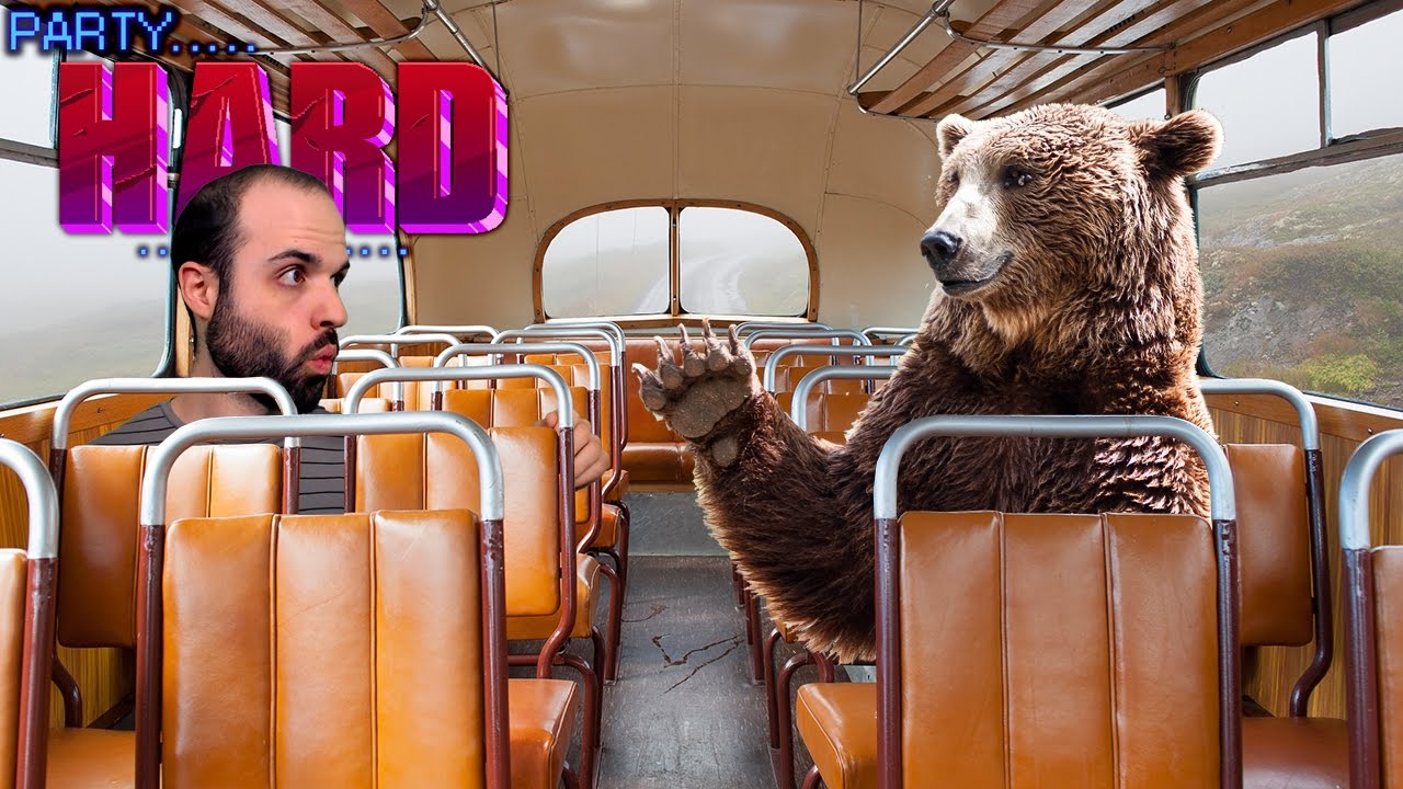 EL AUTOBÚS Y EL OSO LOCOS | PARTY HARD Gameplay Español gameplay español transistor
