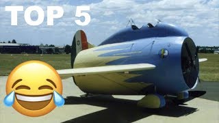 TOP 5 Weirdest AND Ugliest Airplanes