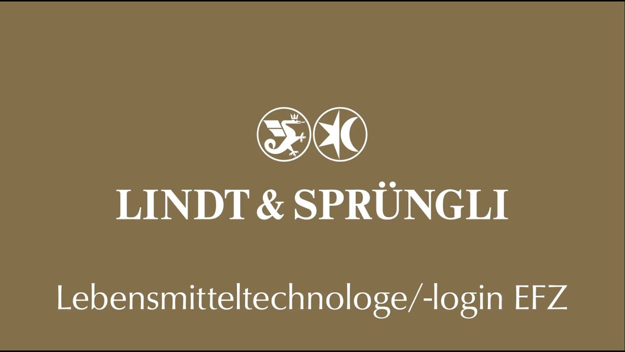 Eine Lehre als Lebensmitteltechnologe/-login bei LINDT