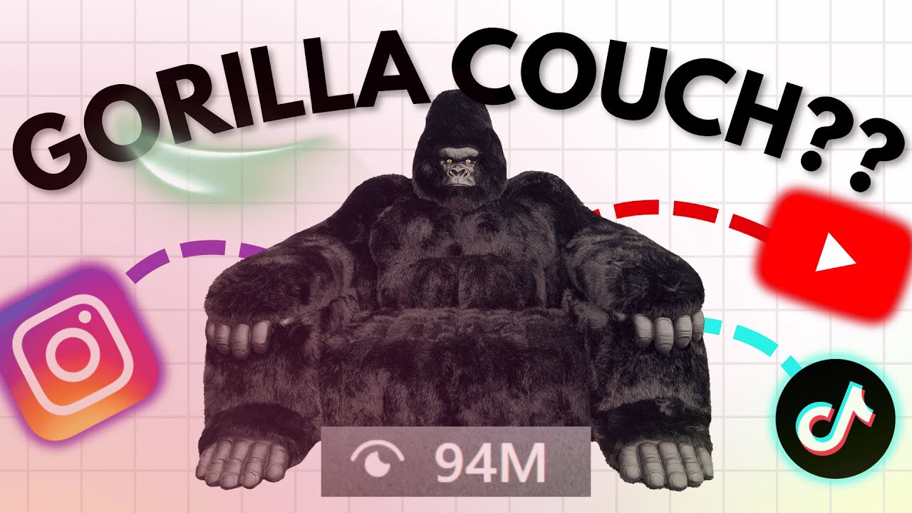 Here's why the Gorilla Couch video went viral on TikTok & Reels (FREE BLUEPRINT FOR YOU)