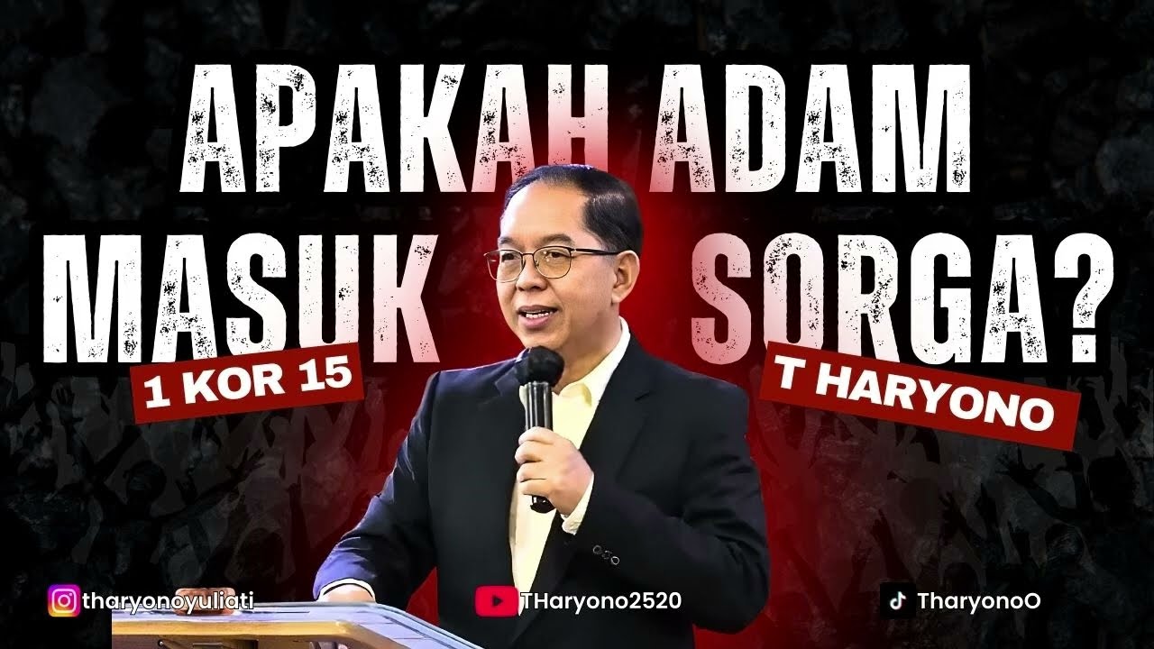 WAS ADAM SAVED? APAKAH ADAM MASUK SORGA?