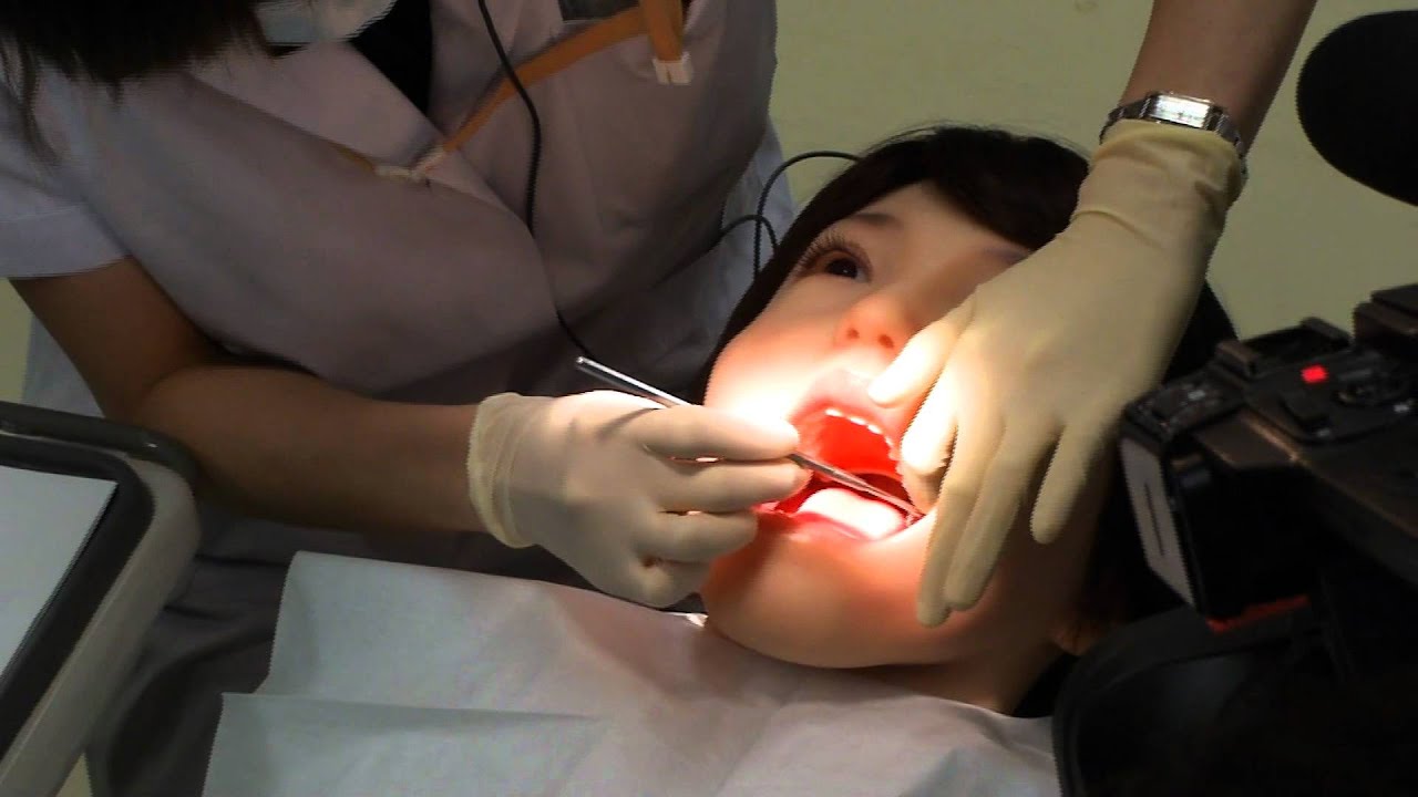 昭和大学の歯科患者ロボット 昭和花子２ 3 3 Youtube