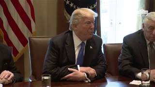 President Trump Meets with Bipartisan Members of the Senate on Immigration