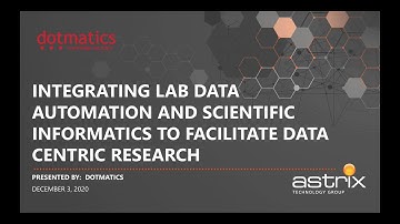 Integrating Lab Data Automation and Scientific Informatics to Facilitate Data Centric Research
