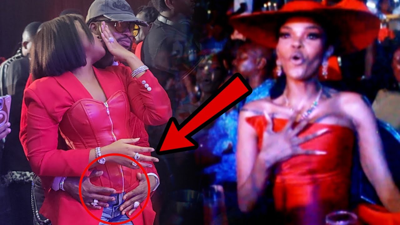 TABIA MBAYA!!! WEMA AMSHANGAA DIAMOND KUMSHIKA ZUCHU PA CHAFU JUKWAANI BILA AIBU/ ITAKUSHANGAZA.....