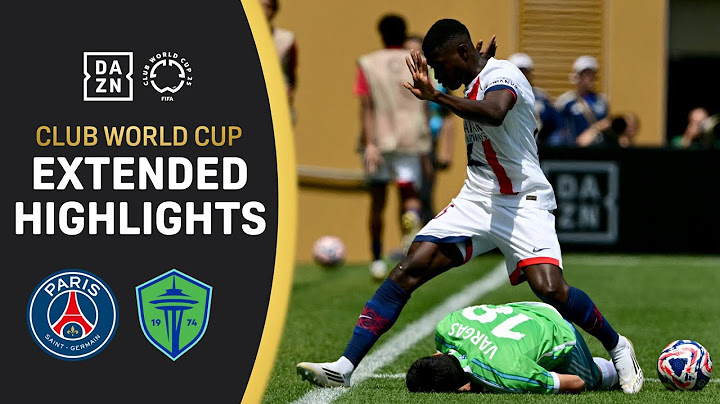 Seattle Sounders vs. PSG | FIFA Club World Cup Extended Highlights