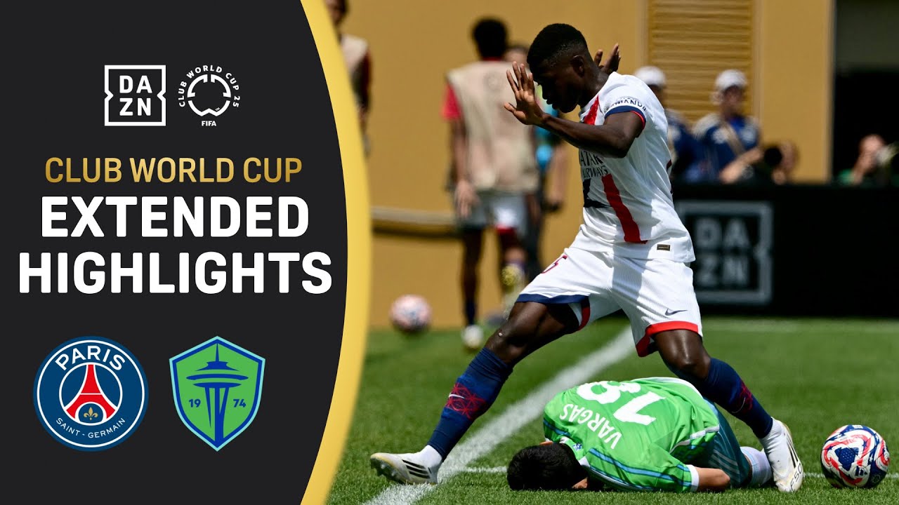PSG vs Seattle Sounders in the FIFA Club World Cup!