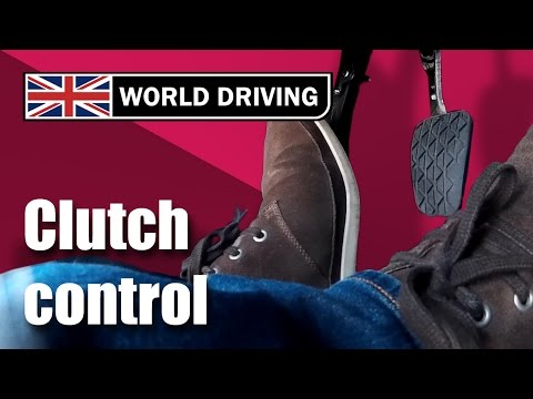 Урок вождения с управлением сцеплением — учимся водить. Управление сцеплением в пробке и на подъёме.