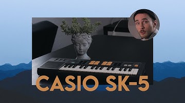 Making music with a vintage & lofi sampler/keyboard