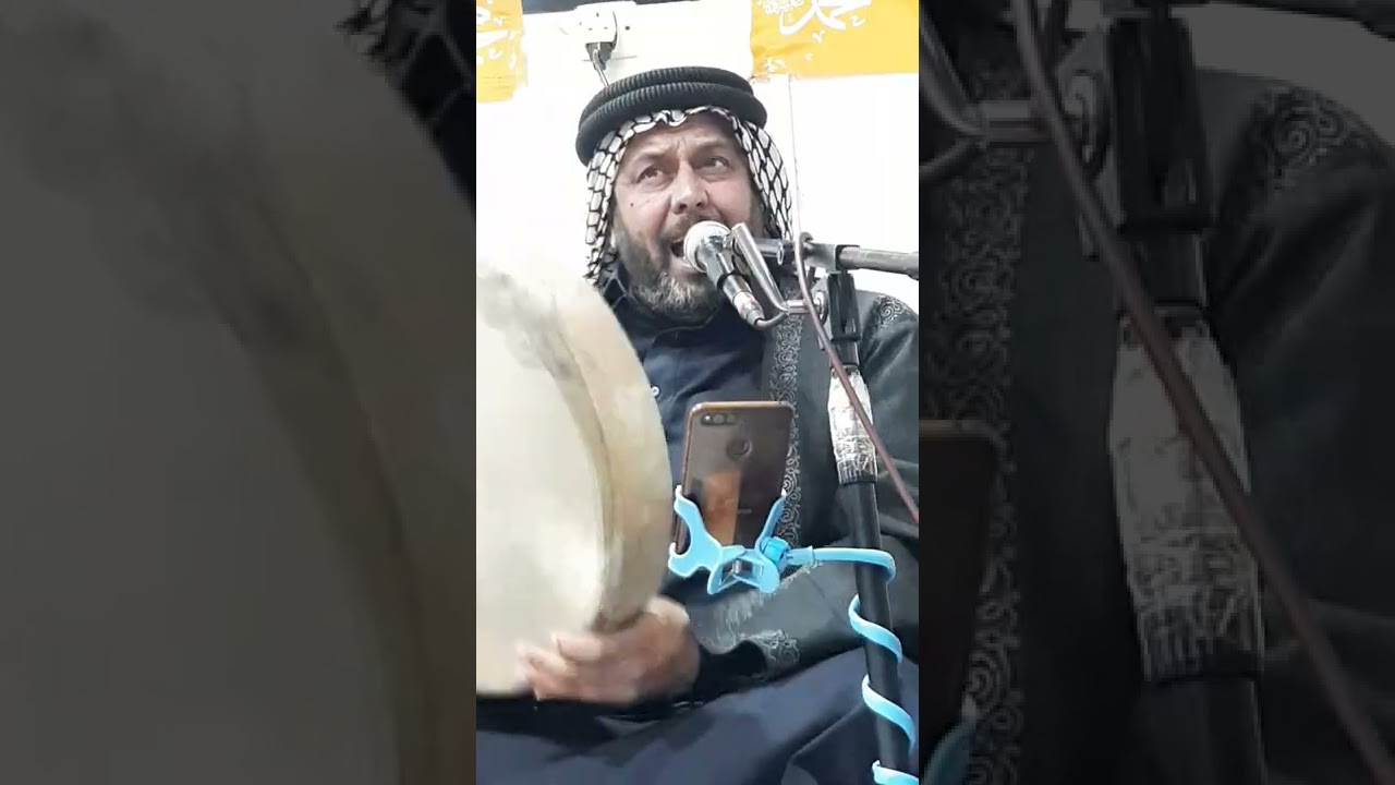 جديد وحصري 2022 المداح صدام العبيدي مديح حربي  في تكية  السيد الشيخ الحاج احمد السبعاوي