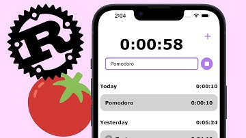 Pomodoro Timer in Rust - cross-platform mobile programming with Dioxus