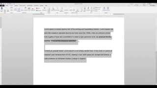 Dynamic numbering in a Word document