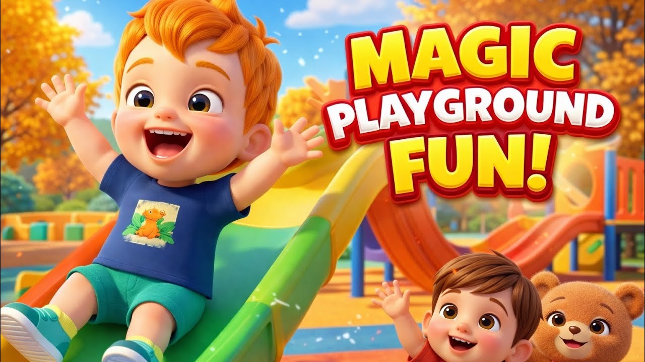 Magic Candy Land Adventure | Kids Cartoon Story | Sunny & Friends Playground Fun