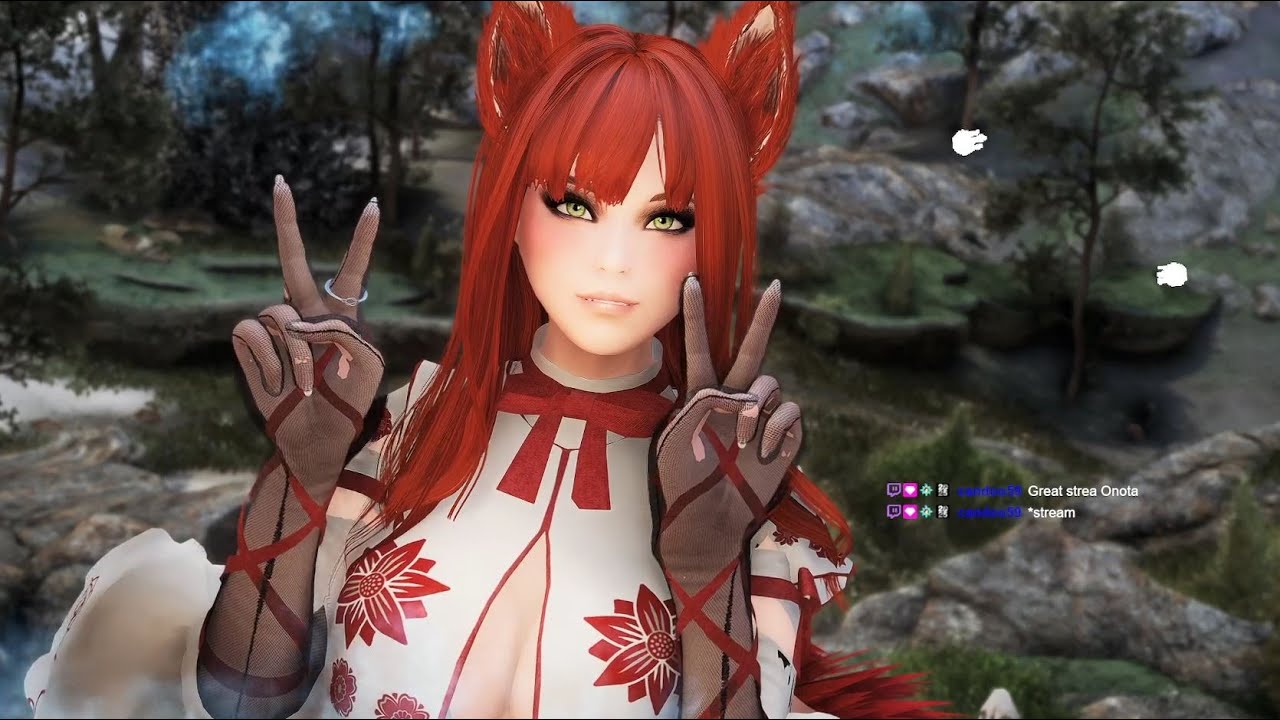 ⚔️SKYRIM+2300 Mods! Kitsune time🦊 Test 39
