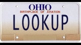 Ohio License Plate Lookup