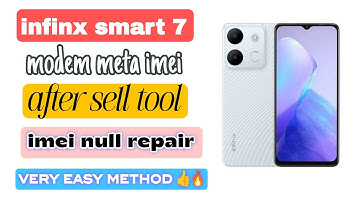infinix smart 7 x6515 null imei repair 2025 security