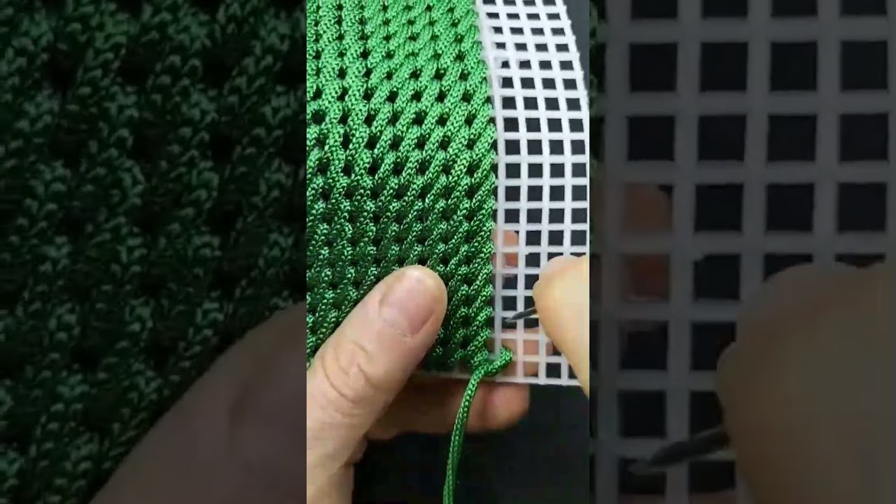 الغرزة المائلة المملؤة