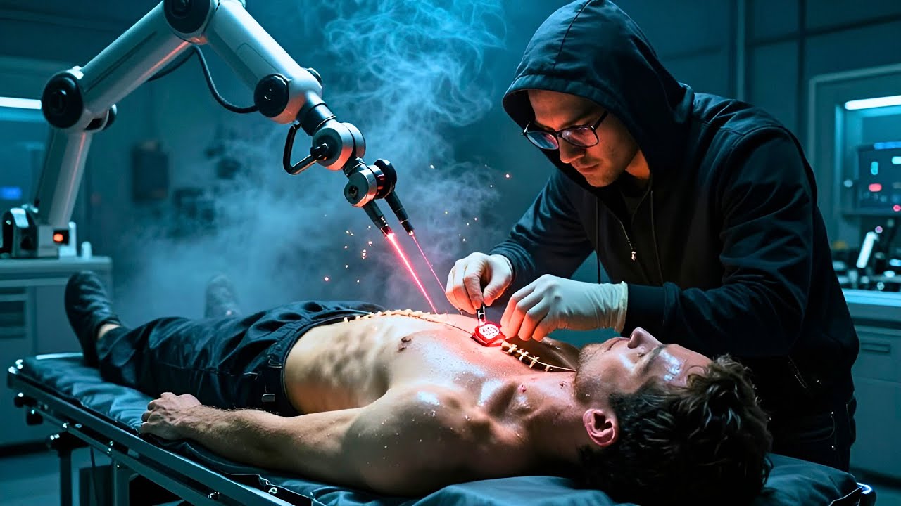 هاكر زرع شريحة ذكاء صناعي في جسم شاب مشلول وأعطاه قوة خارقة للانتقام من قاتل زوجته | ملخص فيلم