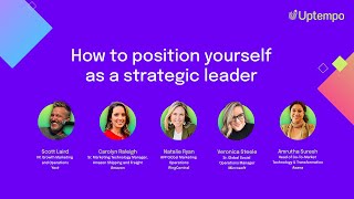 Uptempo | MOps Breakout highlight - How to position yourself as a strategic leader