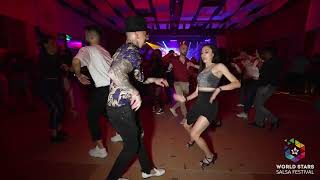 Adrian Rodriguez Evelina Petrova - Salsa Social Dance At World Stars Salsa Festival 2022
