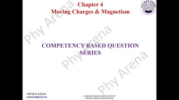 COMPETENCY BASED QUES_4.1 12| A stream of singly charged particles accelerated in magnetic field
