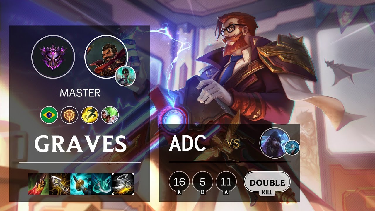 Graves ADC vs Aphelios - BR Master Patch 10.14