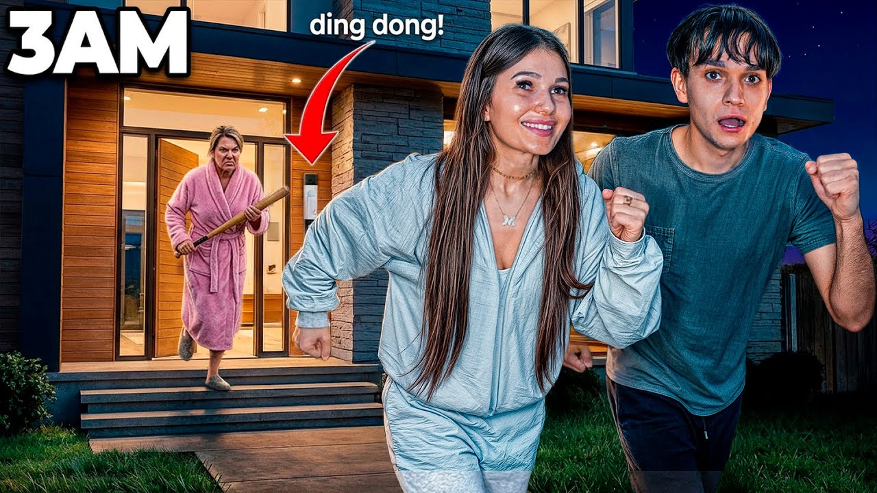 DO NOT DING DONG DITCH AT 3AM..
