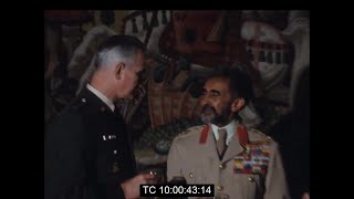 U.S. General Westmoreland Visits Emperor Haile Selassie of Ethiopia | Addis Ababa | February 1971
