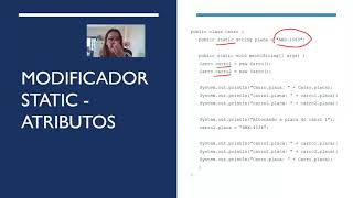 Modificador Static, Sobrecarga e Sobrescrita de Métodos em Java