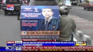 Kreatif, Promosi Caleg Menggunakan Bentor