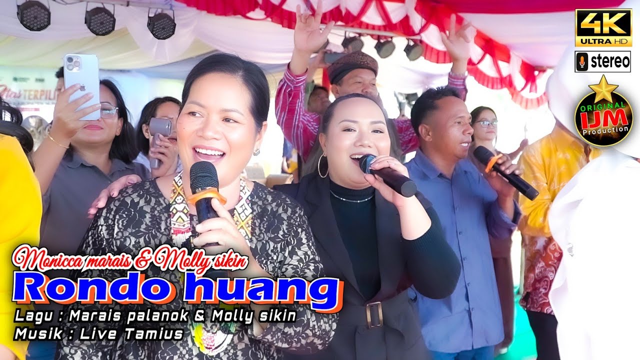 Molly Sikin Ft Monicca Marais 👉Murut Rondo huang || Musik Live Tamius || Video 4K