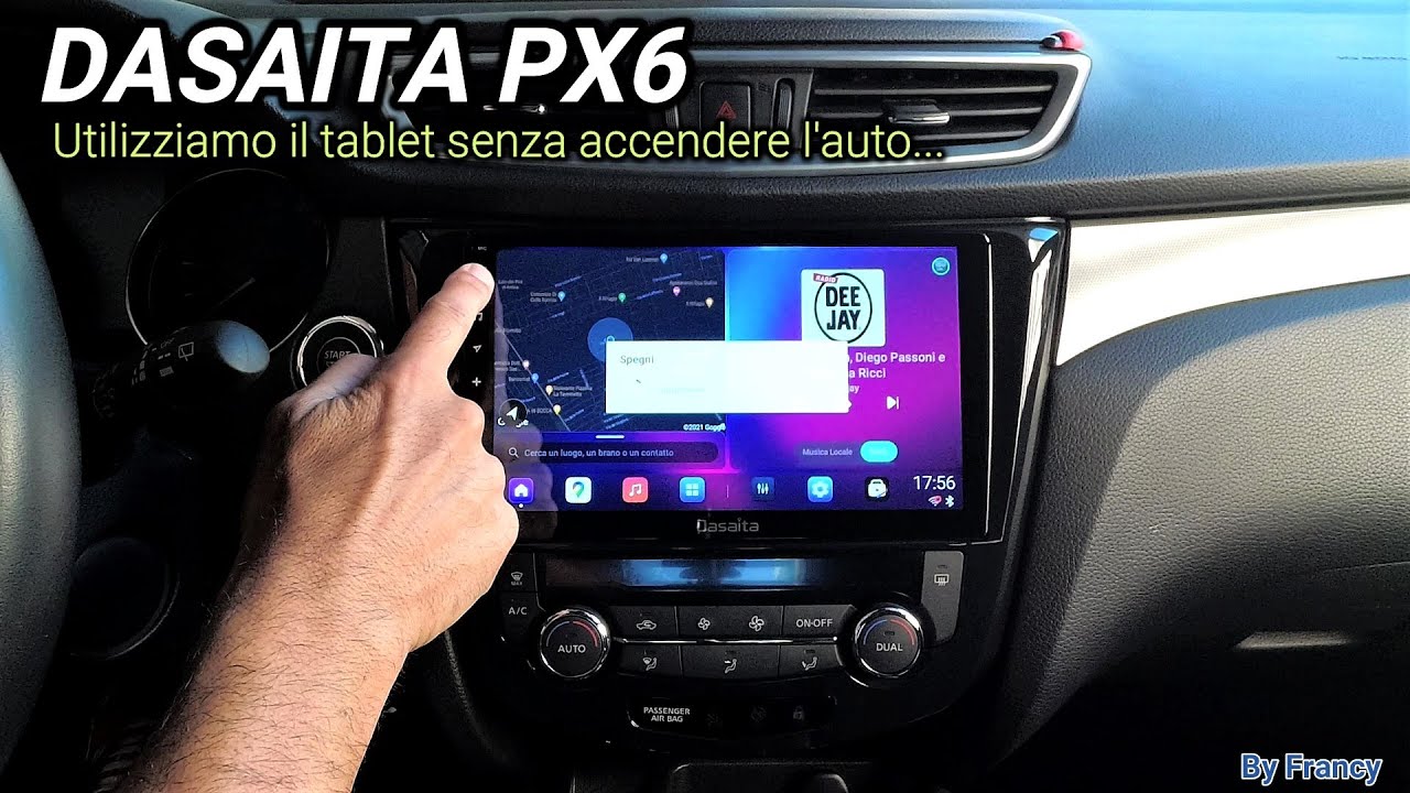 Autoradio Dasaita PX6 TUTORIAL su come utilizzare il tablet senza accendere l'auto 💪