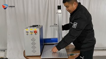 Complete Video For Setting Up Fiber Laser Marker With Auto focus Function
