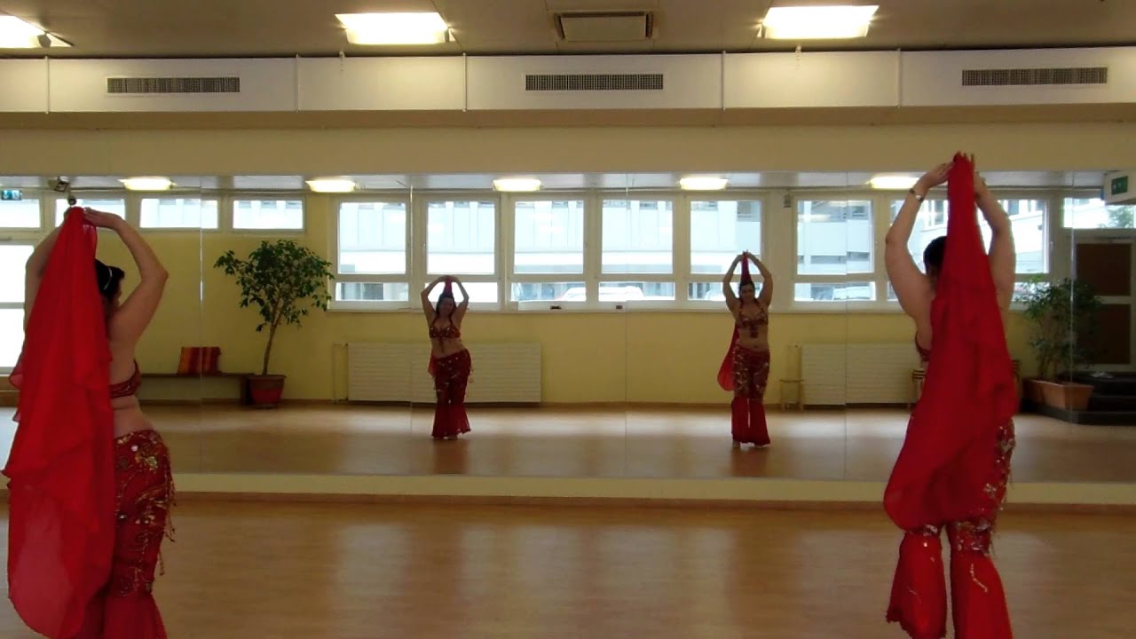 Shaïma and Eveline / Isis Ensemble Switzerland / Bellydance / Enta Omri / rehearsal