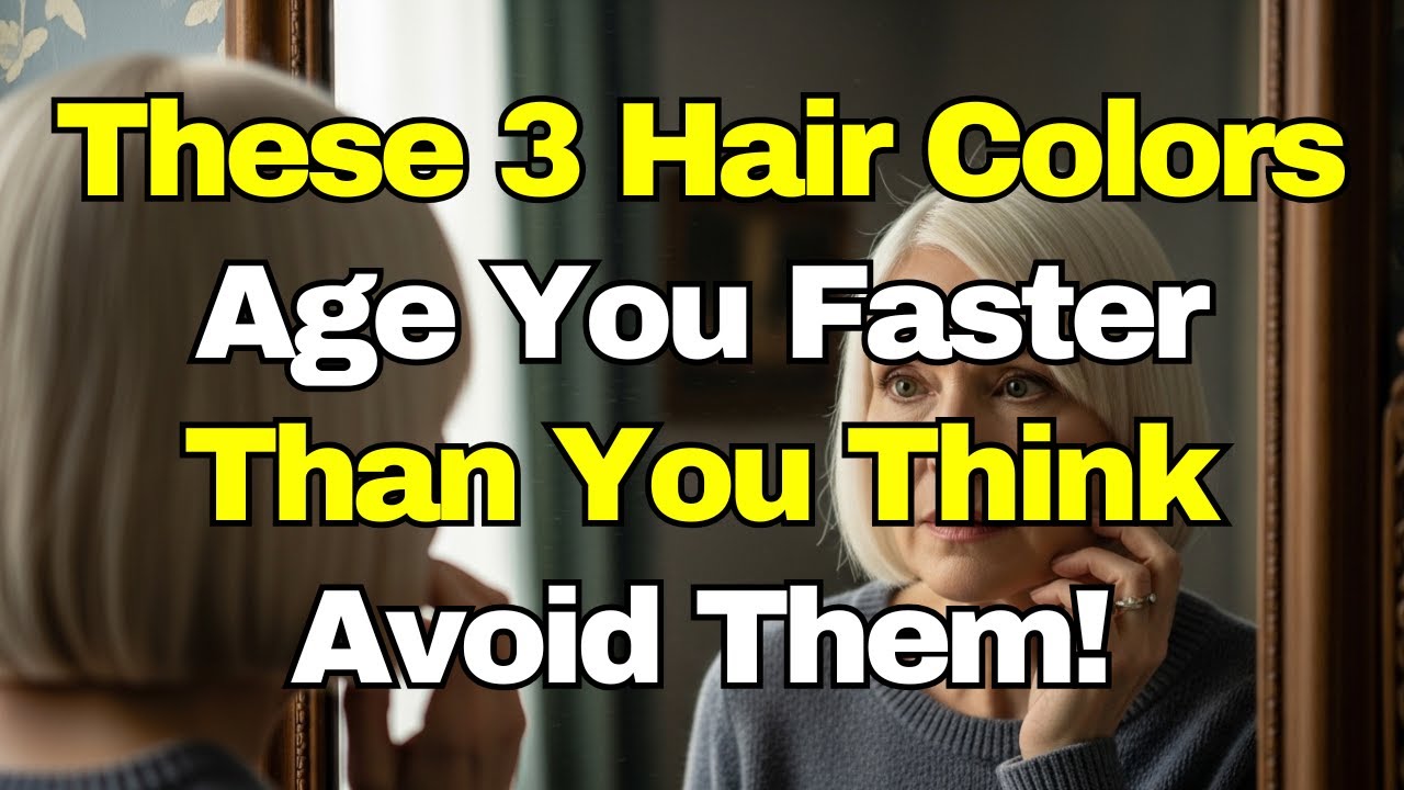 3 Hair Colors That Age You After 60 – And What to Try Instead for a Younger Look