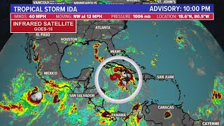 Houston forecast: Tropical Storm Ida updates