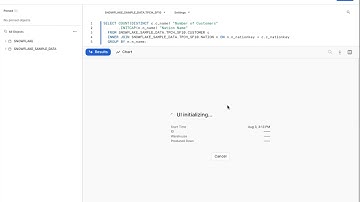 Creating a Dashboard in Snowsight