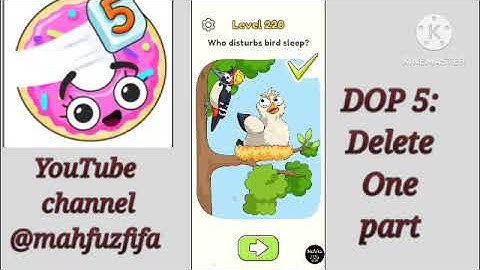 Dop 5 level 220 || 🎮🌀🎮 Delete one part, offline gameplay, walkthrough, Android, ios || @MahfuzFIFA