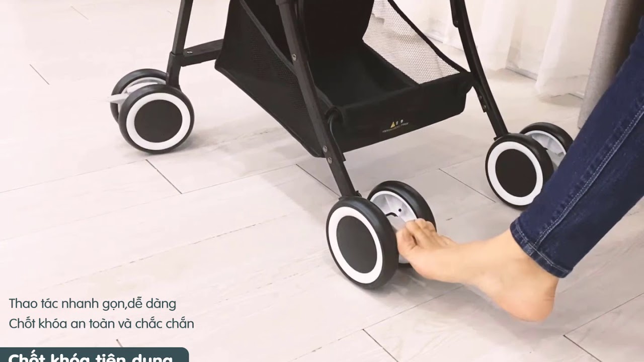 Xe đẩy Vovo 2 chiều 2019-2020 - youtube
