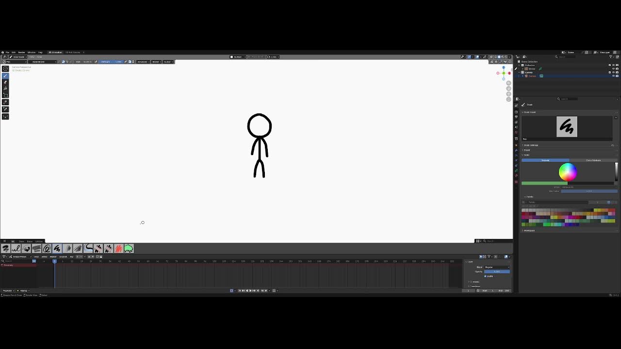 Learning to animate on blender. Attempt 2