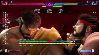 Street Fighter 6 - Ryu setup meaty overhead safe jump