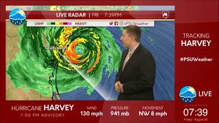 8/26/17 Hurricane Harvey Live Coverage