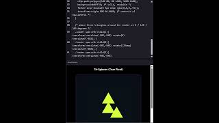 Tri-Spinner — Three Perfect Triangles Orbit on True Geometry (Pure HTML + CSS)