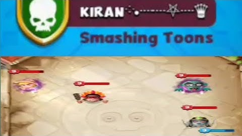 So I faced against a clan member lol - Smashing Four