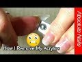 SHOCKING SURPRISE WHEN I TAKE MY ACRYLIC NAILS OFF! | ABSOLUTE NAILS
