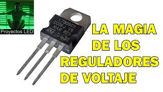 La magia de los reguladores de voltaje o tension