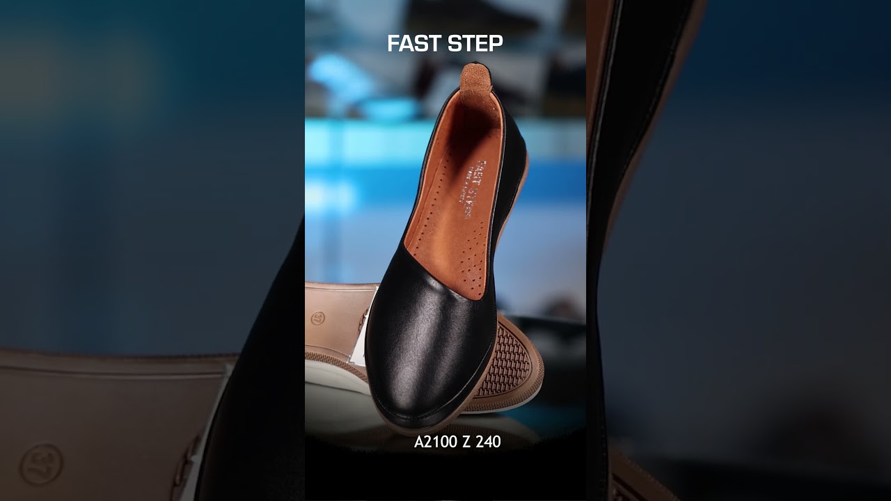 FAST STEP - A2100 Z 240 (Hakiki Deri  Kadın Babet Ayakkabı)  #faststep