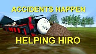 HIRO'S ACCIDENT | Trainz Remake Clip - Helping Hiro