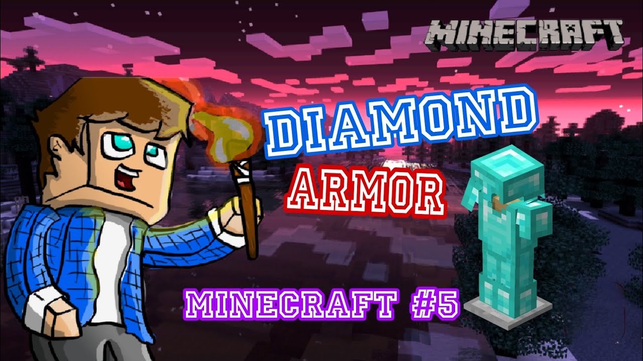 Finally Completed My Diamond 💎 Armor In MINECRAFT Survival Series #5 ...